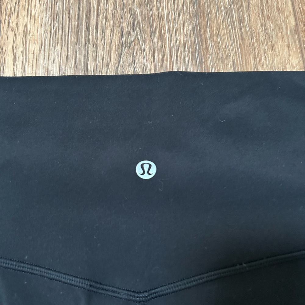 Lululemon Athletic Leggings Color Black Size 10